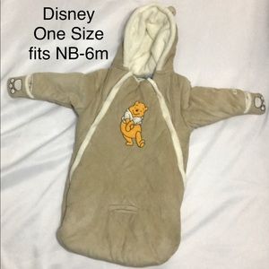 Disney Bunting Bag Winnie the Pooh NB NwoT